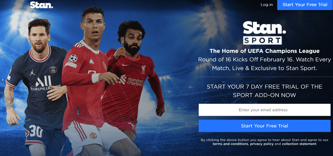 Tài khoản Stan.com.au 3