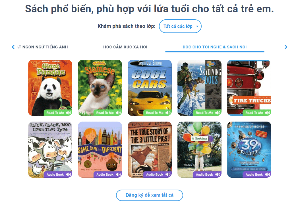 Tài khoản Epic! Kids Books 7 Sách phù hợp cho mọi lứa tuổi ở tài khoản Epic! Kids Book