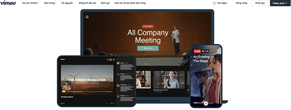 Tài khoản Vimeo Premium giá rẻ