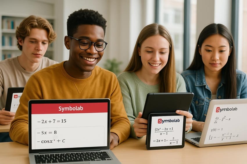 Học sinh học toán hiệu quả với Symbolab