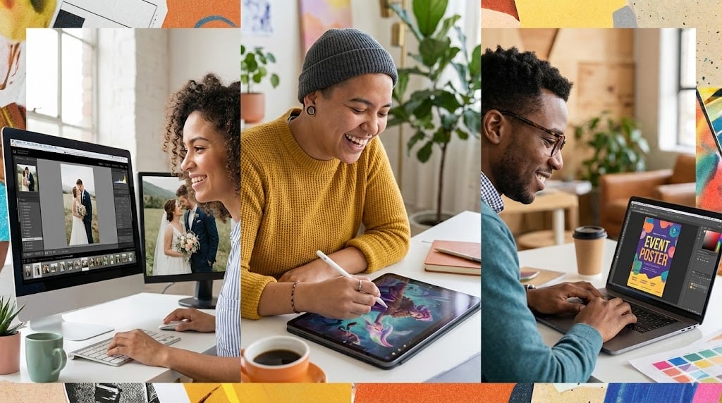 Đối tượng nên sử dụng tài khoản Adobe Photography bản quyền.