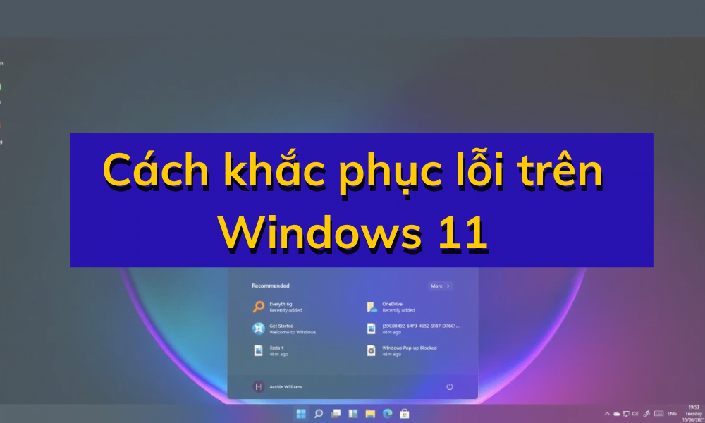 Khắc phục lỗi Key windows 11