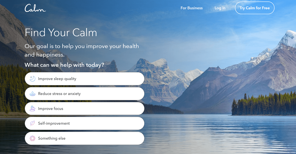 Tài khoản Calm giá rẻ 1