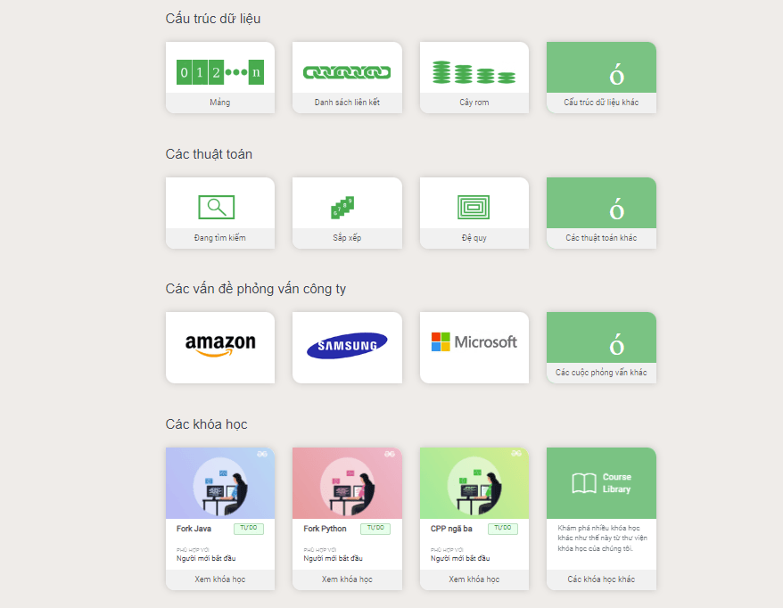 Top 5 trang web học lập trình tốt và hiệu quả nhất 2022 8 Trang web học lập trình Geekforgeek