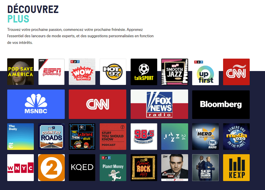 tài khoản TuneIn 2