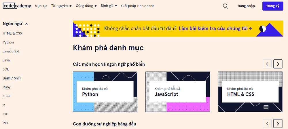 Nền tảng nào tốt hơn: TeamTreeHouse hay Codecademy 3 Tài khoản Codeacademy giá rẻ nhất 2022
