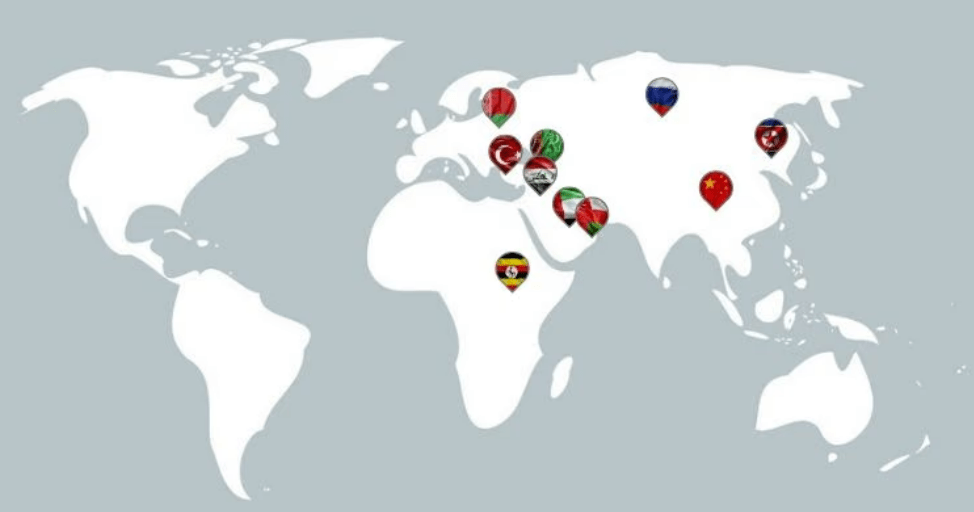 Các quốc gia ban hành lệnh cấm dịch vụ VPN