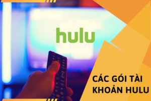 Gói tài khoản Hulu xem giải trí 1