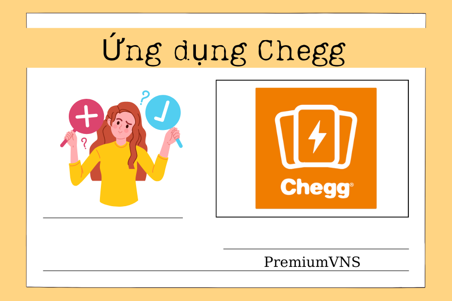 Ứng dụng Chegg dùng để tra cứu học tập