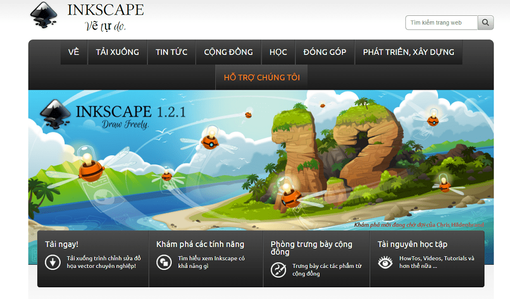 tài khoản Inkscape 1