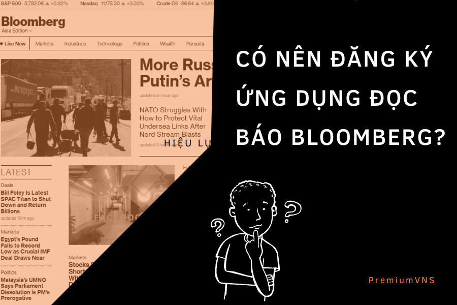 Ứng dụng đọc báo Bloomberg 1