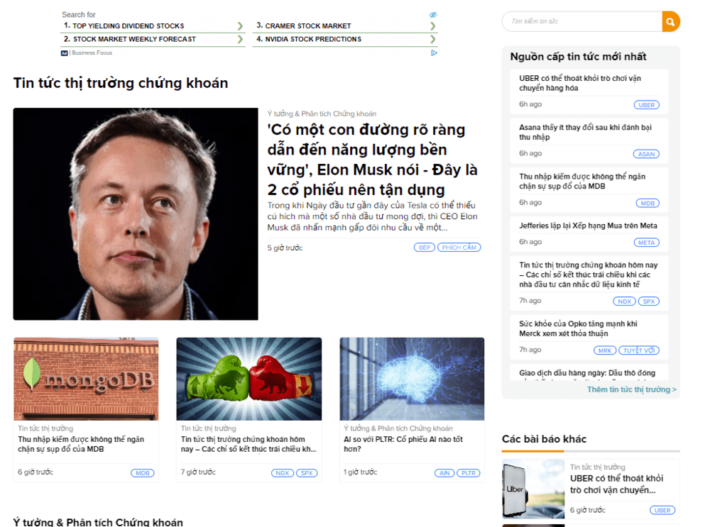 Các tính năng nổi bật của tài khoản TipRanks Premium