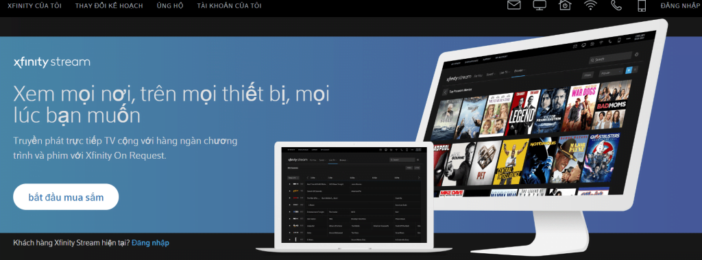 tài khoản Xfinity TV 1