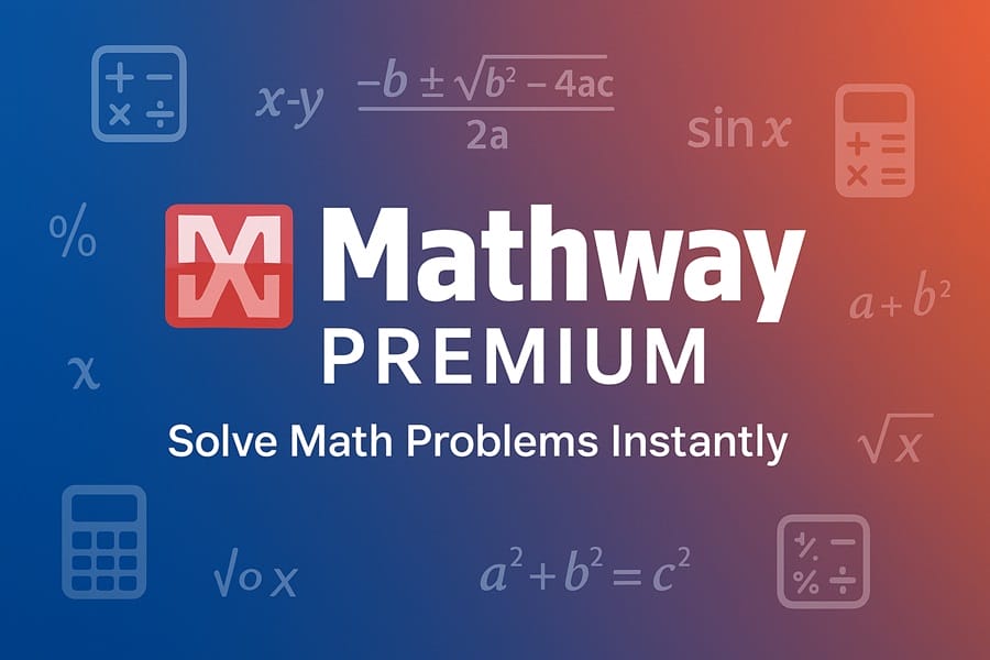 Tài khoản Mathway Premium chính hãng giá rẻ nhất thị trường