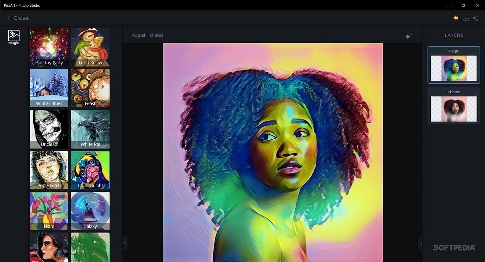 tính năng của picsart
