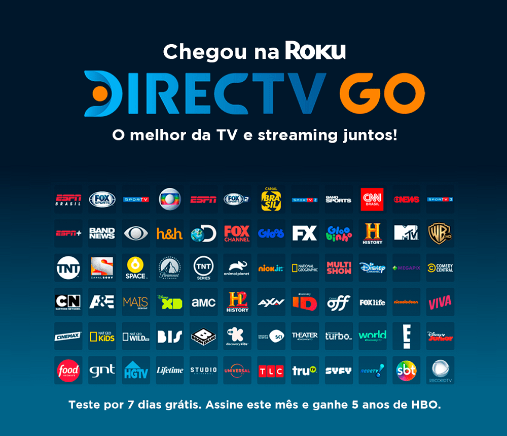 Nội dung đa dạng và phong phú của tài khoản directv go