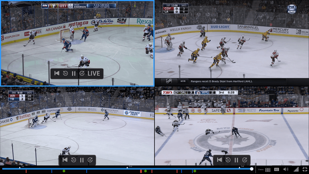 Chất Lượng Truyền Trực Tuyến Tuyệt Vời vói NHL TV