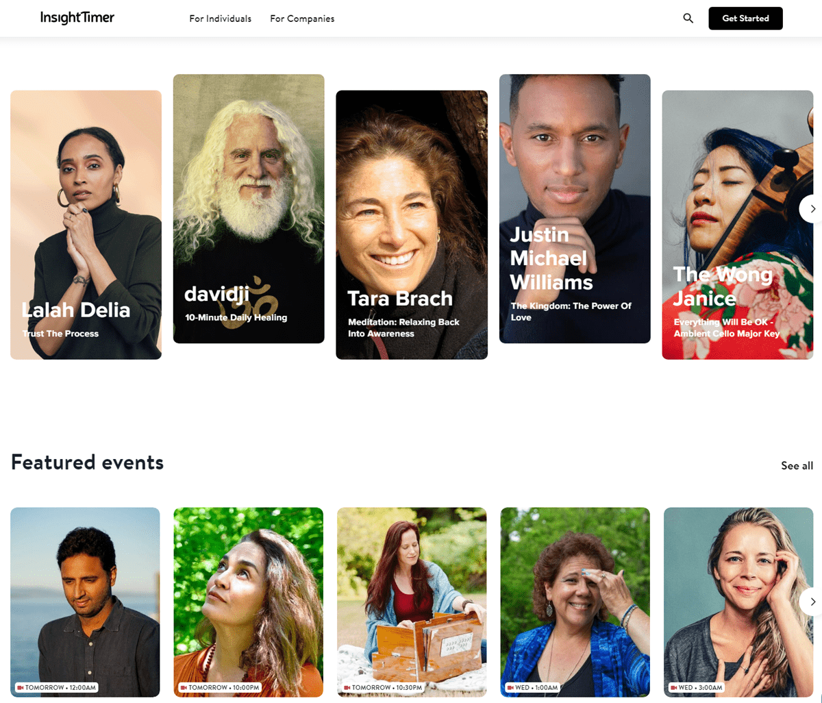 Tài khoản Insight Timer Meditation Plus 4 Tài khoản Insight Timer Meditation Plus giá rẻ