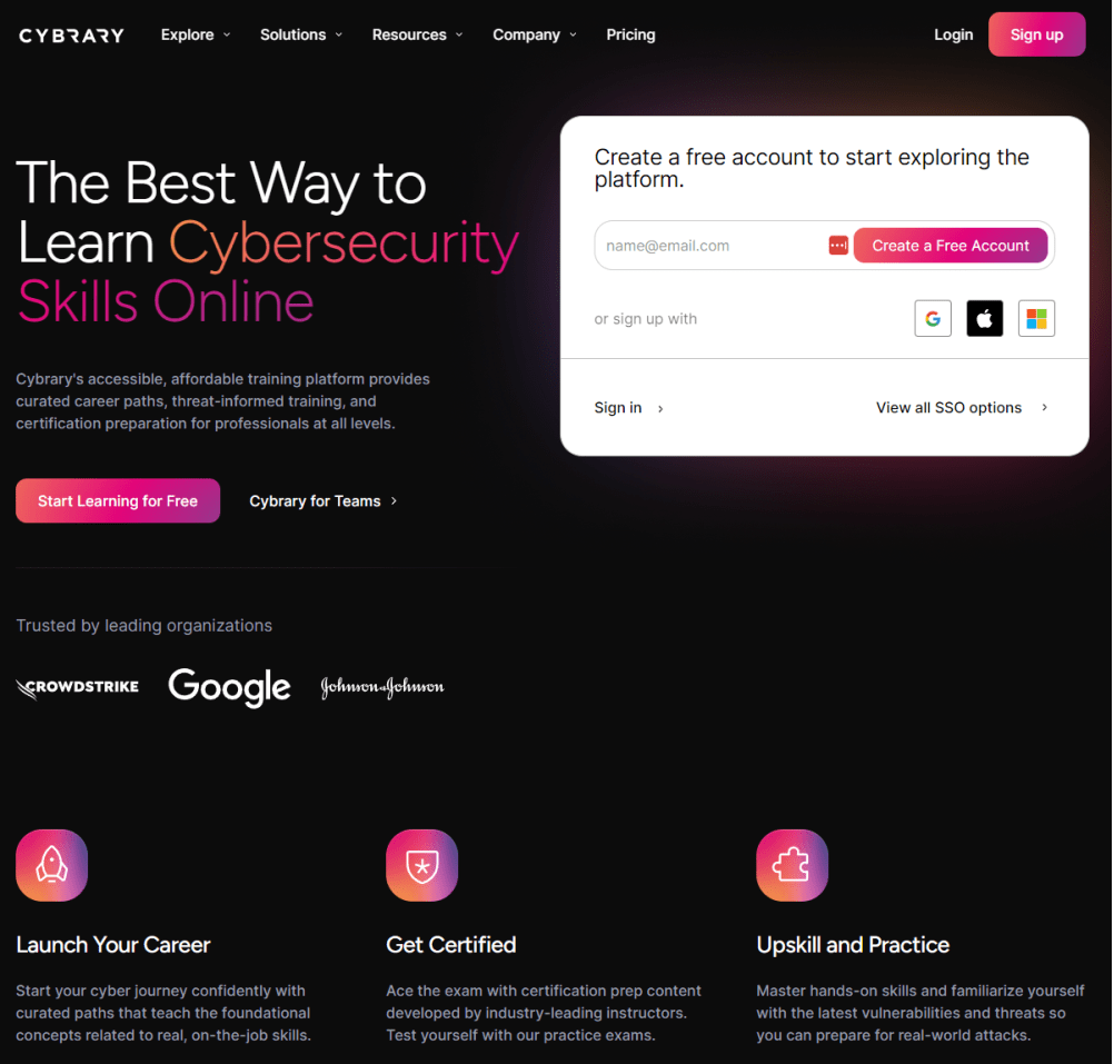 mua tài khoản Cybrary Insider Pro