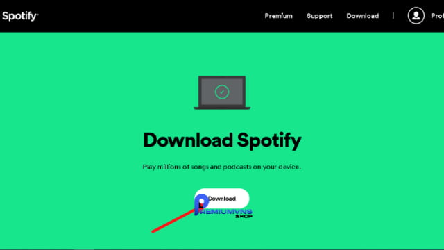 Cách Stream nhạc trên Spotify nhanh nhất hiệu quả nhất 19 Nhấn "Download" để tải ứng dụng về PC hoặc Laptop