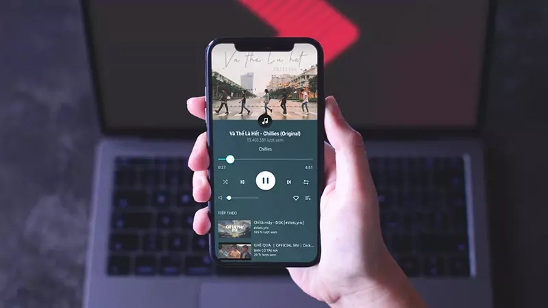 Ứng dụng nghe nhạc trên youtube khi tắt màn hình