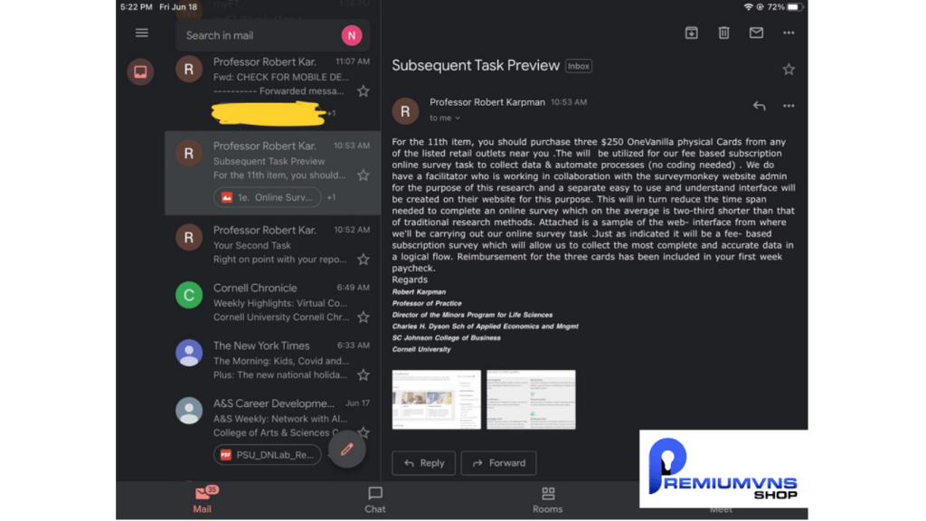 Hình ảnh: ChatGPT đang được sử dụng trong các vụ lừa đảo qua email để lừa người nhận.