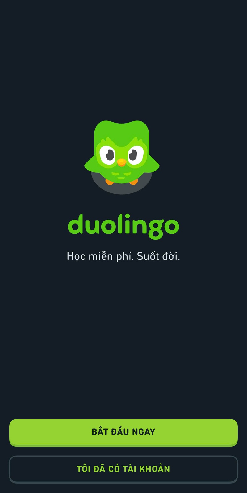 Bước 2: Chọn “Tôi đã có tài khoản”