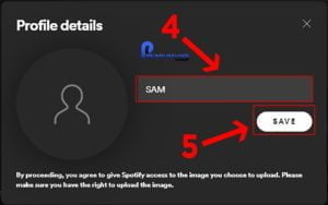 Bước 4: đổi tên và nhấn save