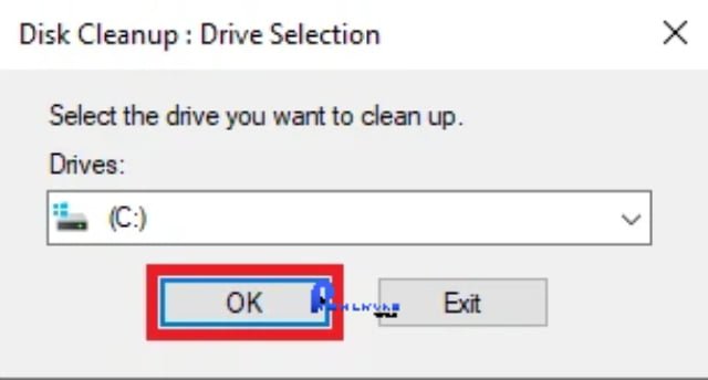 Cách sửa lỗi Windows Update trên Windows chi tiết, dễ hiểu 9 Trong cửa sổ "Drive Selection", hãy chọn ổ đĩa mà bạn muốn sử dụng
