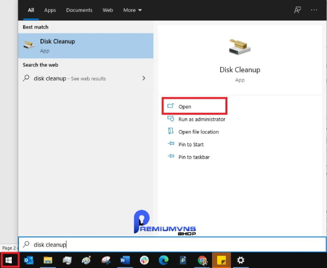 Cách sửa lỗi Windows Update trên Windows chi tiết, dễ hiểu 8 Để giải phóng thêm không gian lưu trữ trên máy tính, bạn sử dụng công cụ Disk Cleanup