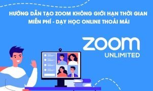 cách tạo tài khoản Zoom không giới hạn