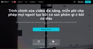 Cách sử dụng Capcut trên máy tính