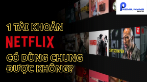 1 tài khoản netflix có dùng chung được không