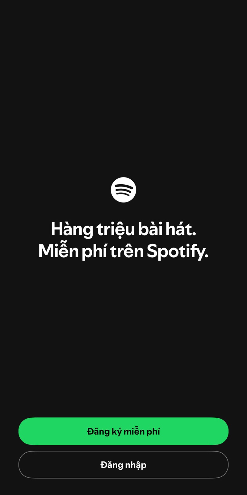 Mở ứng dụng Spotify