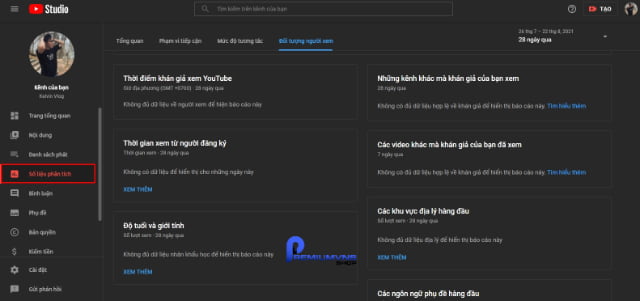 Youtube Studio là gì? Cách đăng nhập Youtube Studio 6 Youtube giúp phân tích kênh YouTube theo thời gian thực