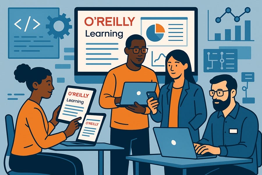 Đa dạng đối tượng dùng O'Reilly Learning Đối tượng sử dụng O'Reilly Learning - Developer, Data Scientist, IT Admin