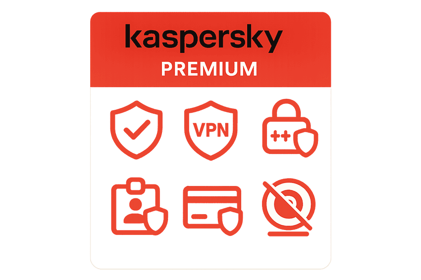tính năng bảo mật toàn diện Kaspersky Premium Tính năng nổi bật của Kaspersky Premium