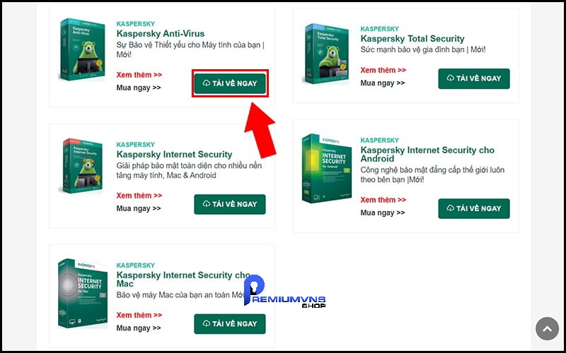 Cách cài đặt phần mềm diệt Virus Kaspersky Internet Security 2024 chính hãng 18 Bước 1: bạn cần tải phần mềm Kaspersky về máy tính