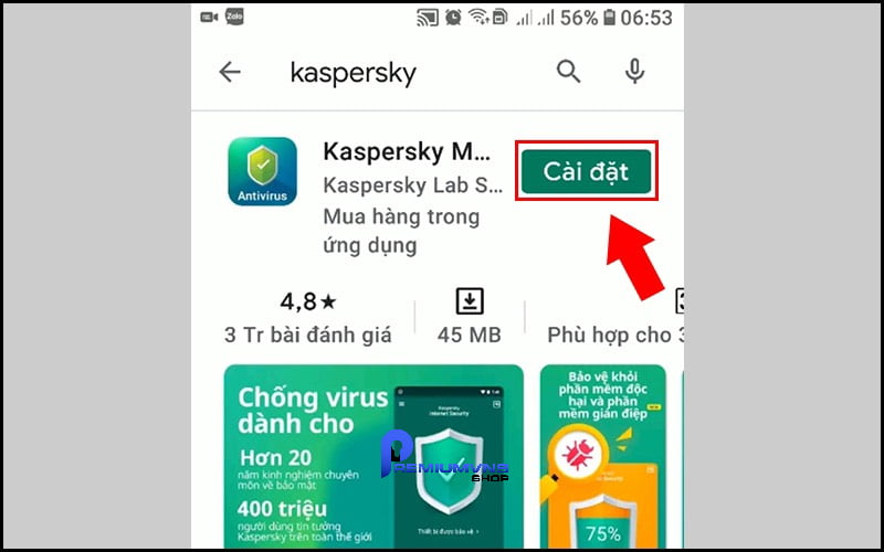 Cách cài đặt phần mềm diệt Virus Kaspersky Internet Security 2024 chính hãng 22 Bước 2: nhấn vào "Tiếp theo", và sau đó chọn "Cho phép"