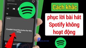 Spotify không hiện lời bài hát