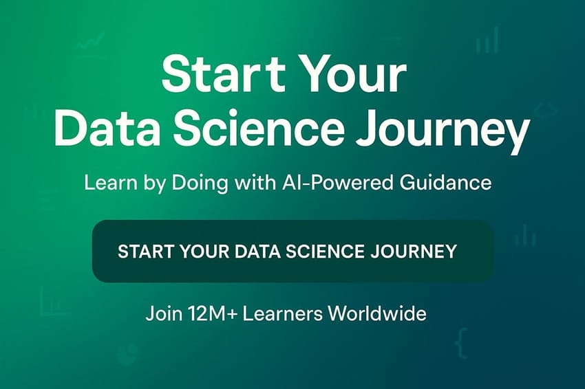 Bắt đầu hành trình Data Science với DataCamp Premium - Học bằng thực hành với hướng dẫn AI