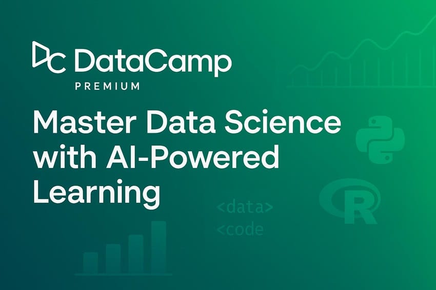 DataCamp Premium - Nền tảng học Data Science hàng đầu với hướng dẫn AI và thực hành tương tác
