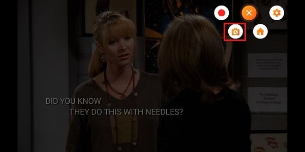 4 Cách chụp màn hình Netflix trên điện thoại, máy tính đơn giản nhanh nhất 10 Bước 3: bạn nhấn "Screenshot" hoặc biểu tượng ghi âm để tiến hành quay lại màn hình