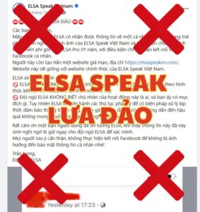Thực hư Elsa Speak lừa đảo