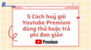 5 Cách huỷ gói Youtube Premium dùng thử hoặc trả phí đơn giản