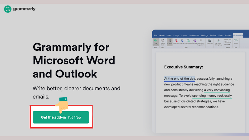 Cách cài và sử dụng Grammarly kiểm tra chính tả, kiểm tra ngữ pháp tiếng anh hiệu quả nhất 22 Bước 1: Truy cập vào liên kết tải Add-in Grammarly