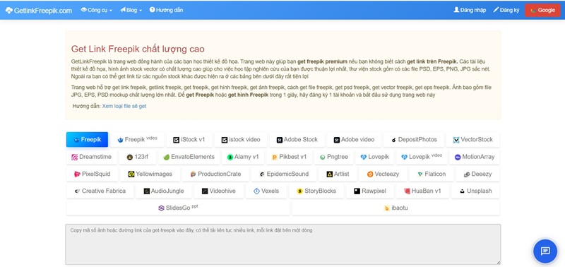 Get link freepik tại Getlinkfreepik.com
