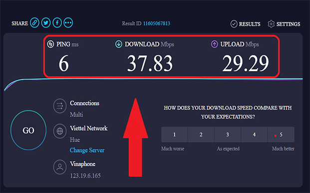 Cách khắc phục lỗi Youtube premium không phát trong nền trên iOS và Android 12 Cách 9: Bạn kiểm tra tốc độ kết nối Internet