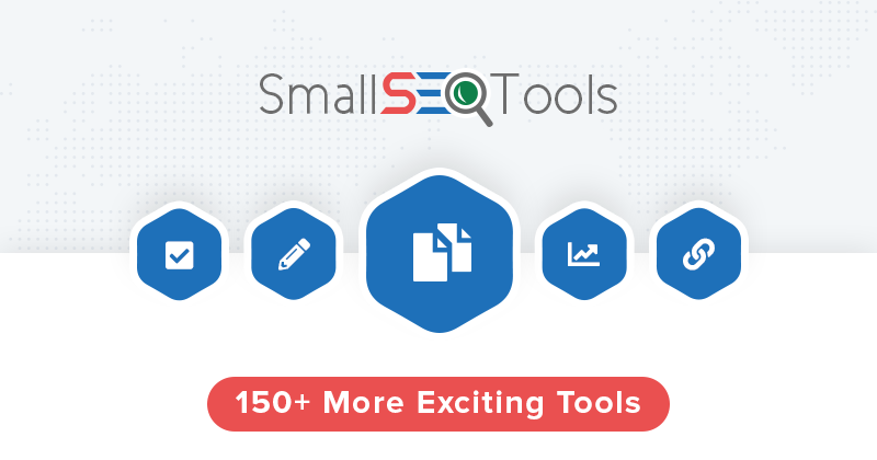 Top 12 app & web & phầm mềm check đạo văn miễn phí online tốt nhất hiện nay 9 Phần mềm check đạo văn Small SEO Tool