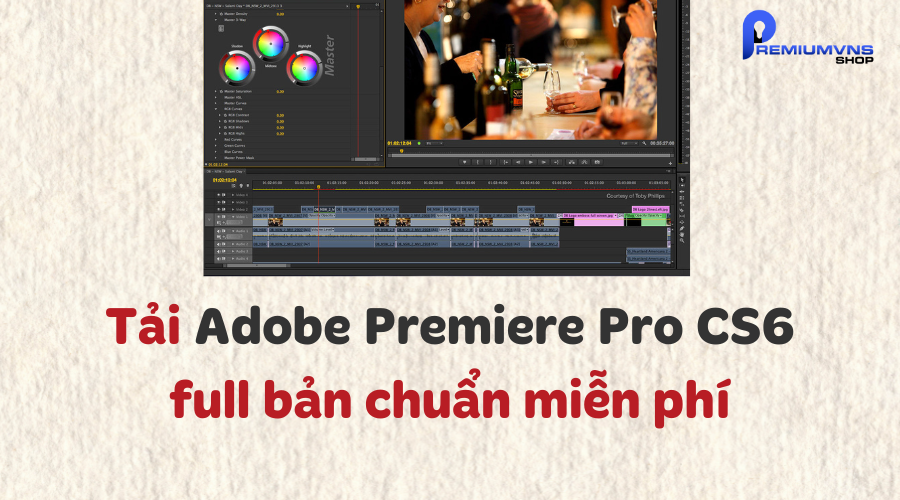 Tải Adobe Premiere